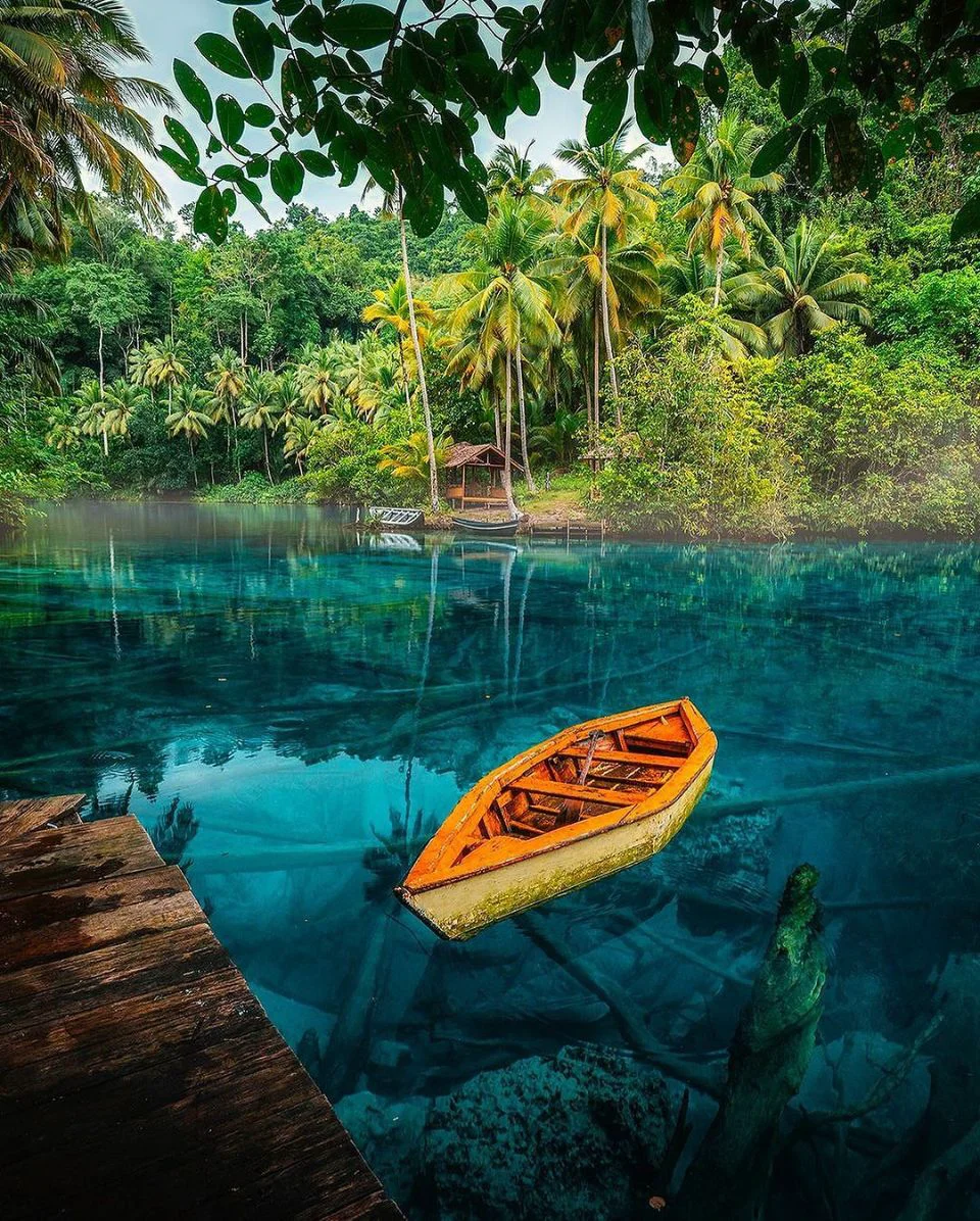 Danau jernih tersembunyi di Sulawesi Tengah